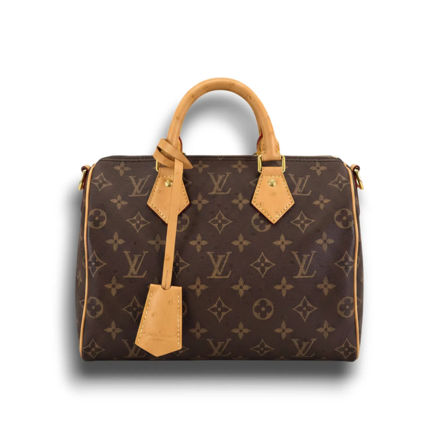 Сумка LOUIS VUITTON Speedy страус (25 см)
