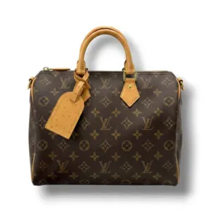 Сумка LOUIS VUITTON Speedy страус(30 см)