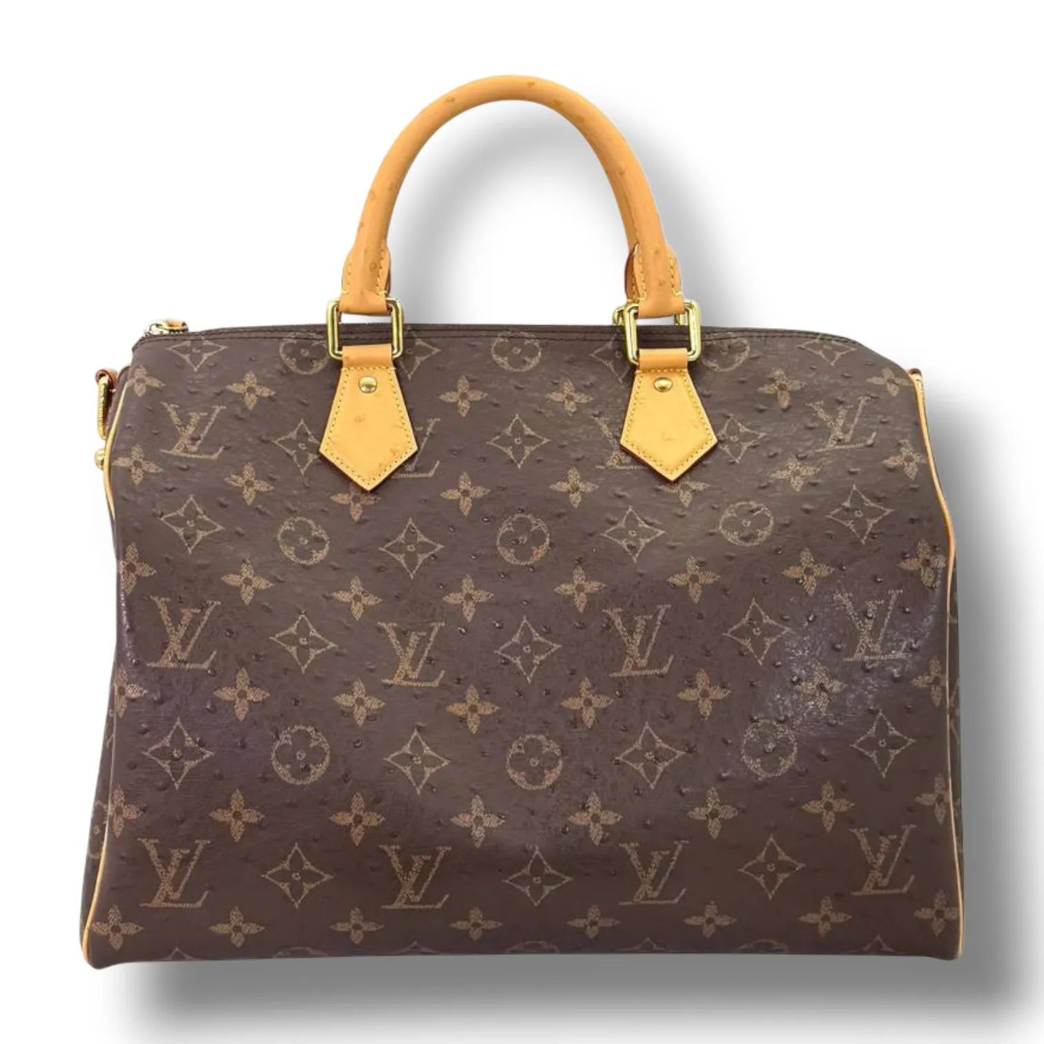 Сумка LOUIS VUITTON Speedy страус (40 см)