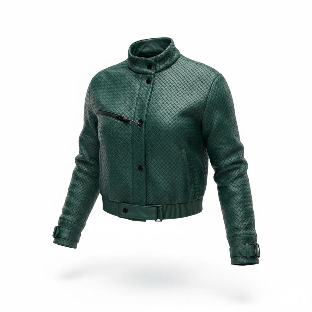 Кожаная куртка BOTTEGA VENETA