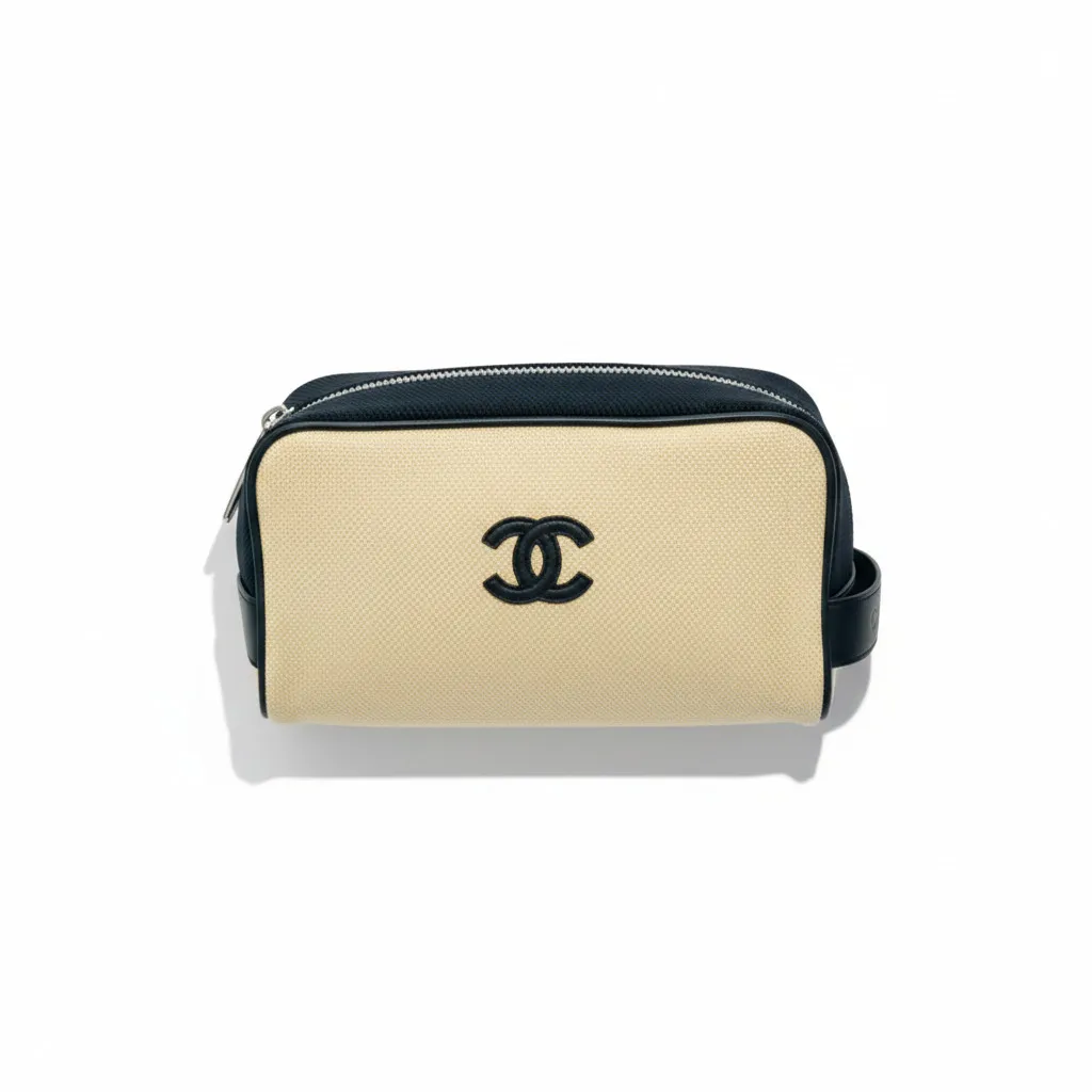 Косметичка CHANEL Large Zipped Pouch (22 см)