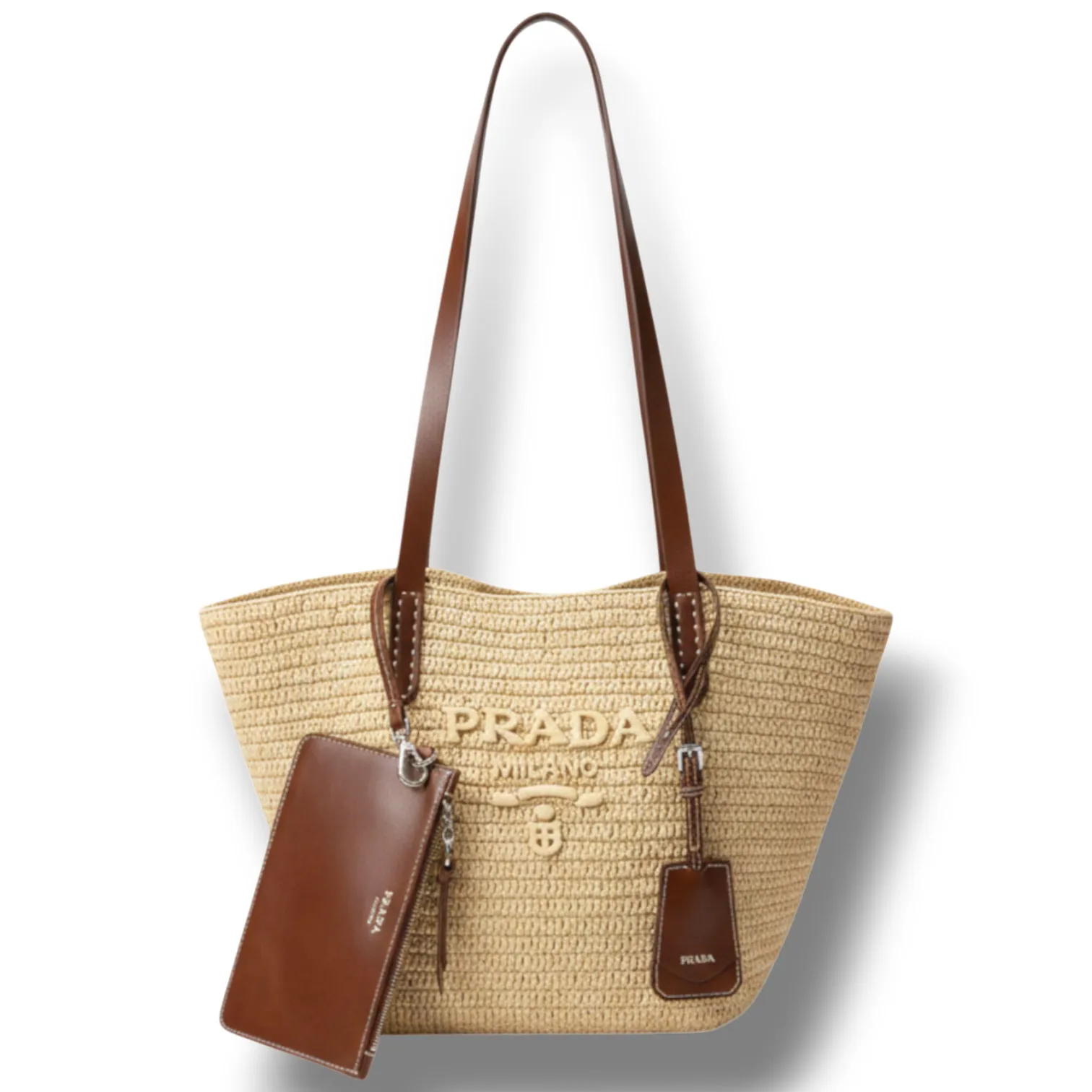 Сумка PRADA Medium Crochet and Leather (36 см)
