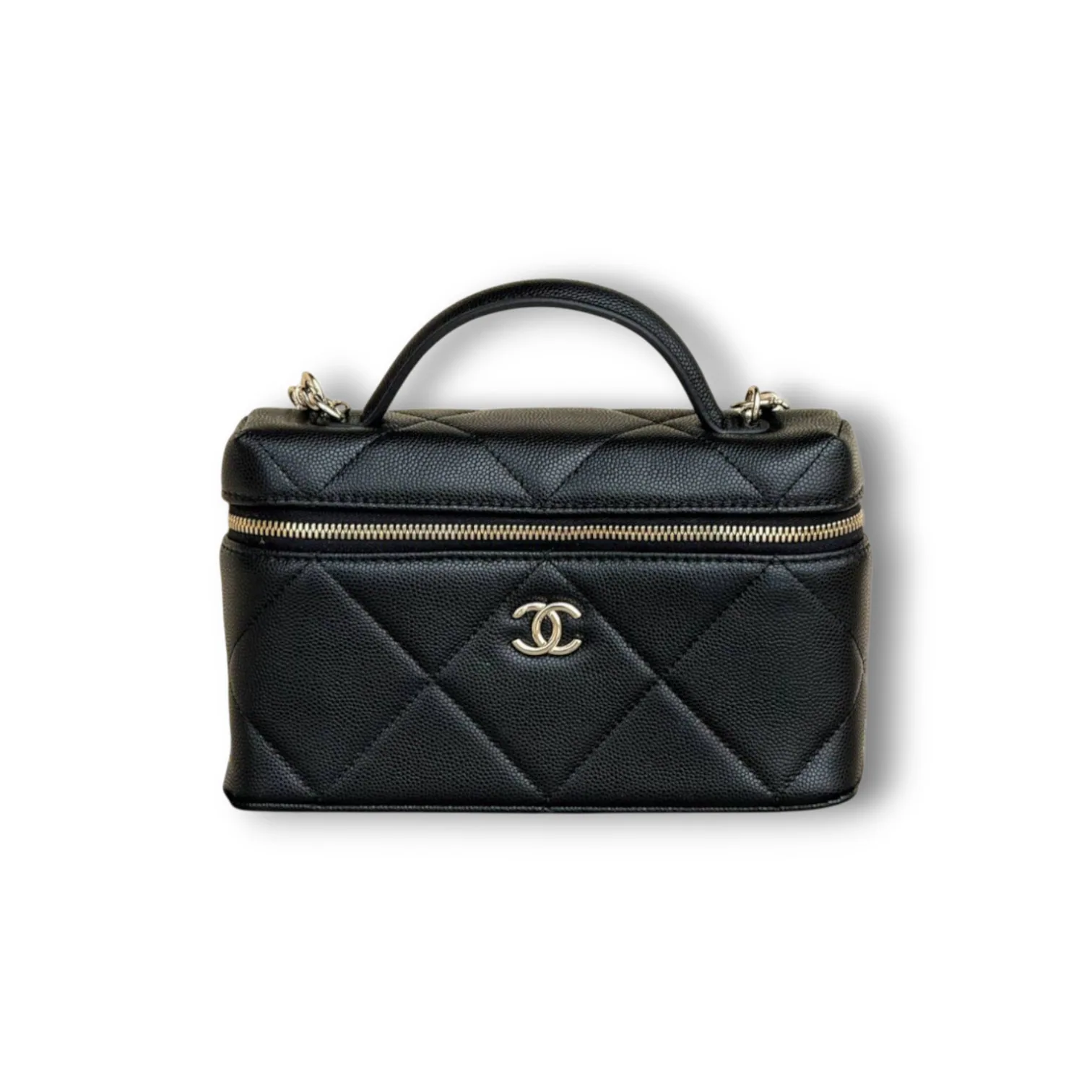 Клатч CHANEL Handle Long Vanity Case (19 см)