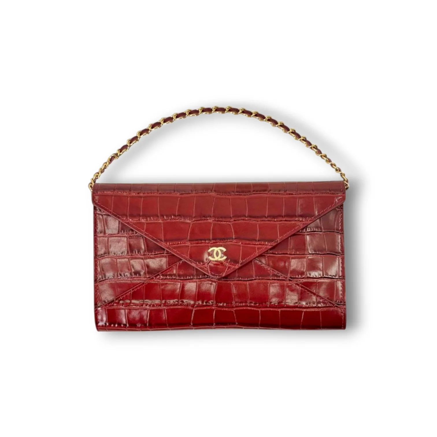 Клатч CHANEL Embossed (21 см)