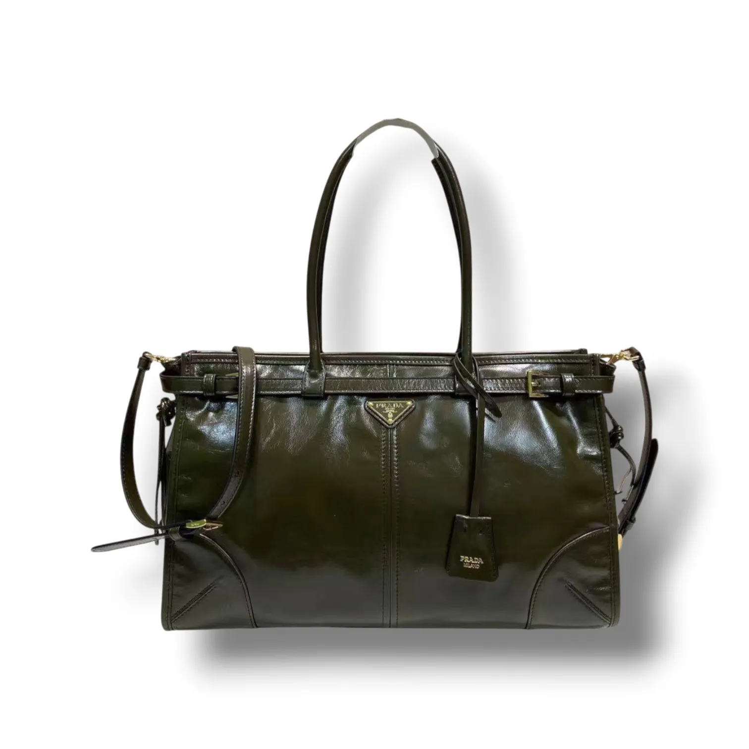 Сумка PRADA Bonnie Large leather (32 см)