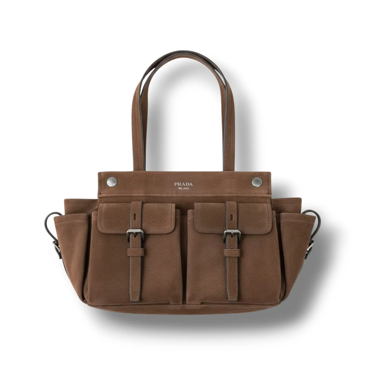 Сумка PRADA Medium Suede Tote (30 см)