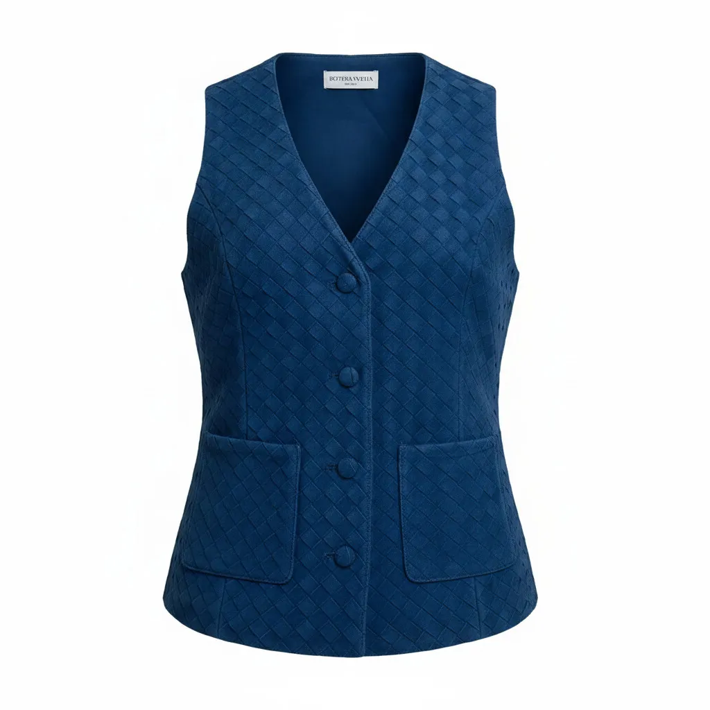 Замшевая жилетка BOTTEGA VENETA