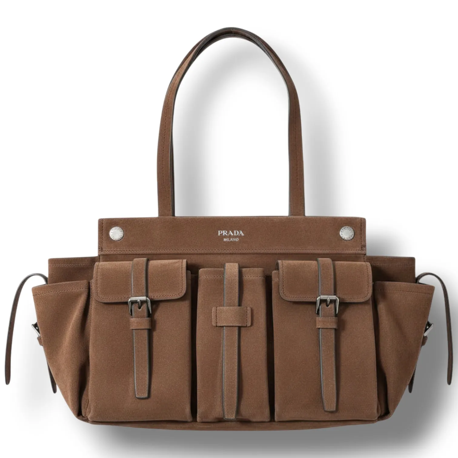 Сумка PRADA Large Suede Tote (38 см